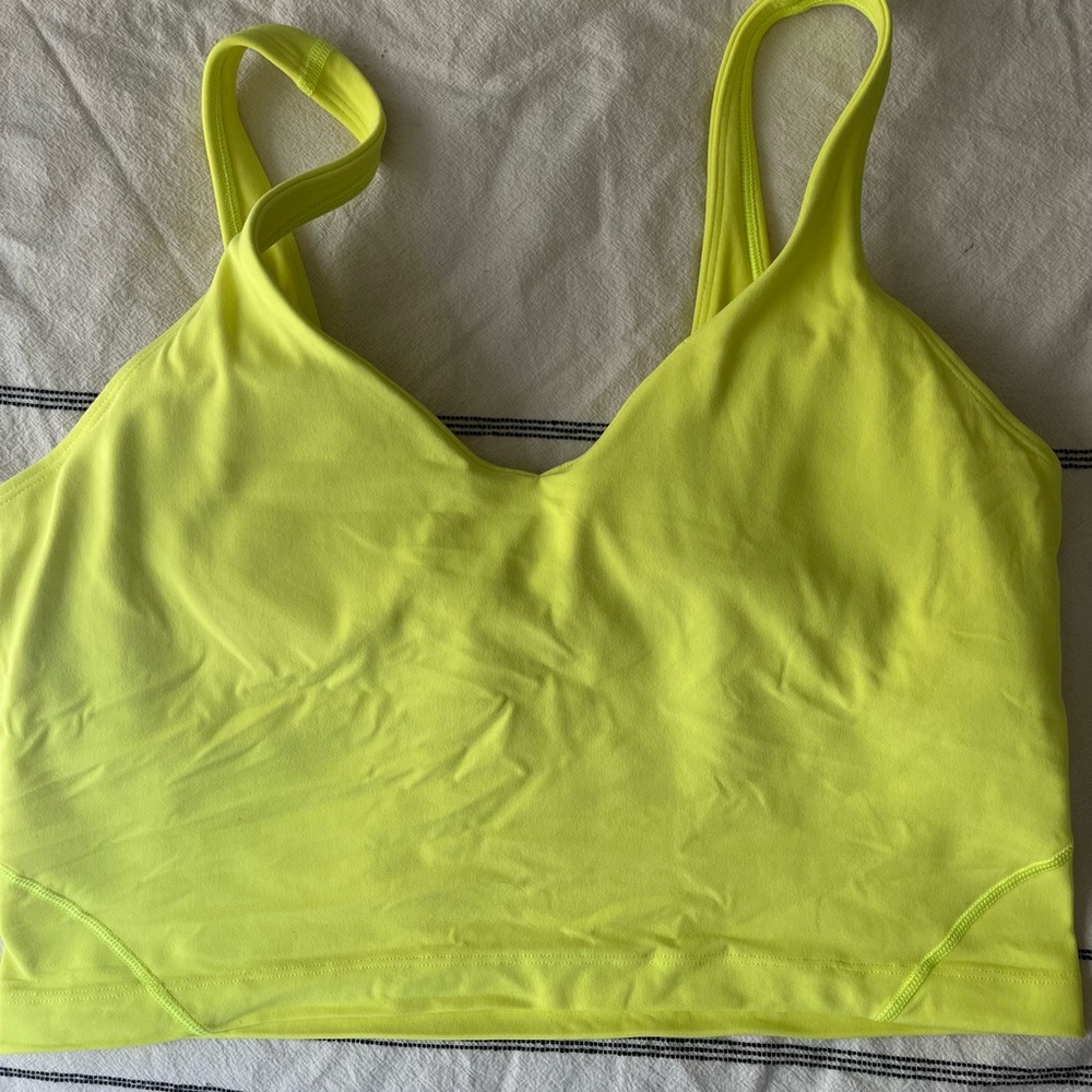 lululemon athletica Neon Yellow Top
